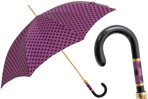 Deštník luxusní Pasotti Purple Dots