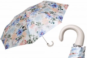 Deštník skládací luxusní Pasotti White Flowers