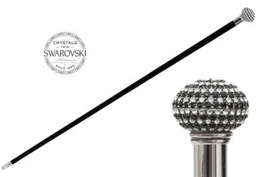 Vycházková hůl luxusní Swarovski® Crystals