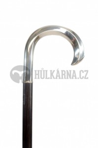 Vycházková hůl luxusní stříbrná (Ag 925) Fayet Courbe