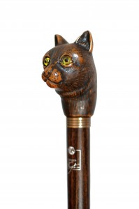 Vycházková hůl sběratelská Fayet Cat