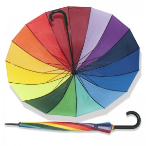 Deštník Rainbow holový mechanický