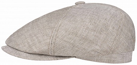 Bekovka Panel Cap Linen Stetson světlá