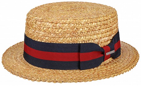 Letní klobouk Boater Wheat Stetson Vintage