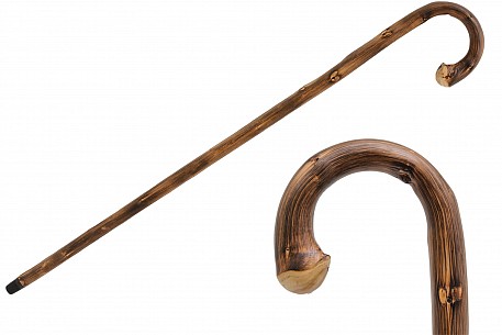 Vycházková hůl s kulatou rukojetí kaštanka