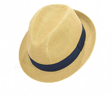 Dětský letní klobouk Trilby Raffia