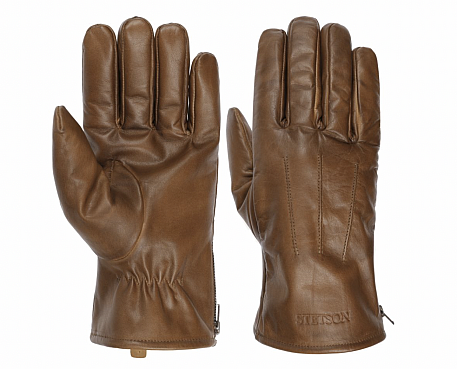Zimní pánské kožené rukavice Stetson Cowhide