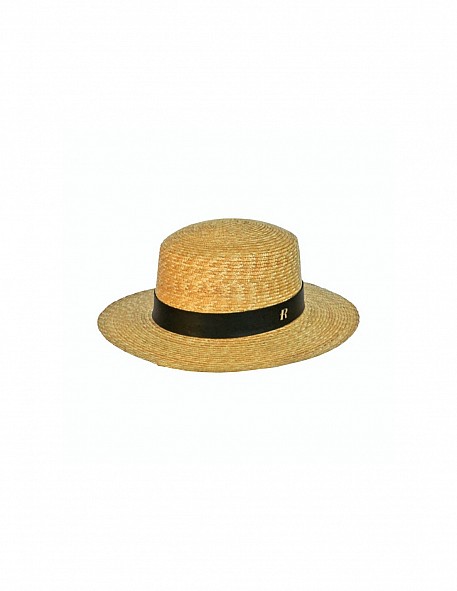 Letní slaměný klobouk Canotier Miramar  by Raceu Hats