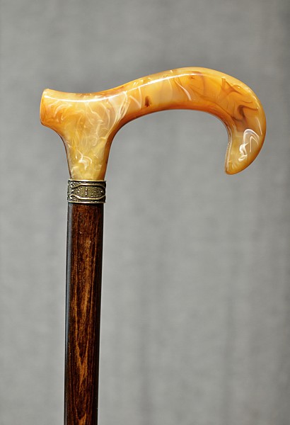 Vycházková hůl Beige Shiny