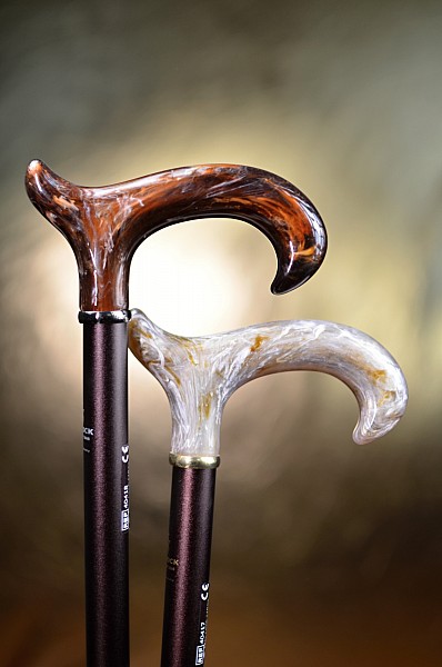 Vycházková hůl s nastavitelnou délkou Gastrock Perlmutt