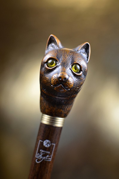 Vycházková hůl sběratelská Fayet Cat