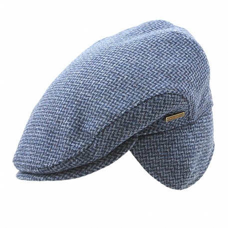 Pánská bekovka s klapkami modrá