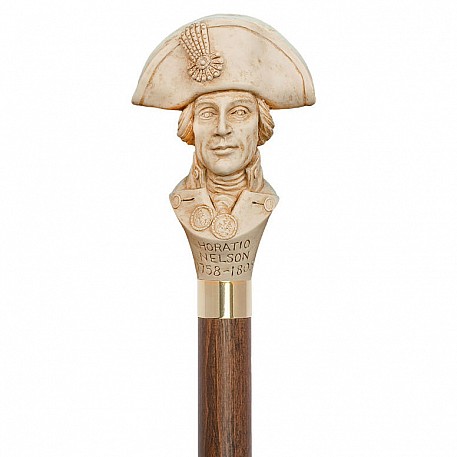 Vycházková hůl sběratelská Horatio Nelson