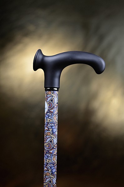 Vycházková hůl ergonomická s nastavitelnou délkou Gastrock Paisley Paint