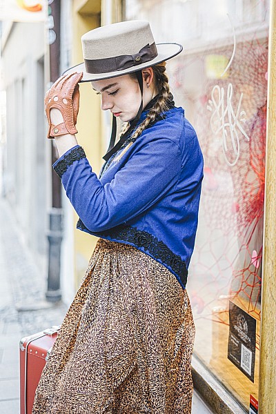 Klobouk Bullfighter Karamel