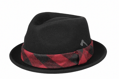 Klobouk Player Wool Check Stetson