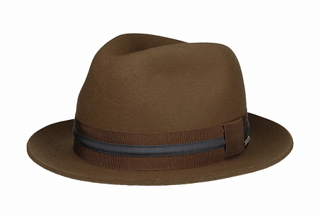 Klobouk Woolfelt Stetson hnědý