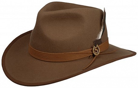 Klobouk Stetson Wester Woolfelt hnědý