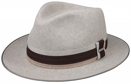 Klobouk West Bend Fedora Fur Felt