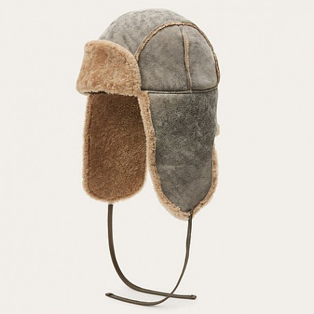 Ušanka Stetson Bomber Cap Lambskin