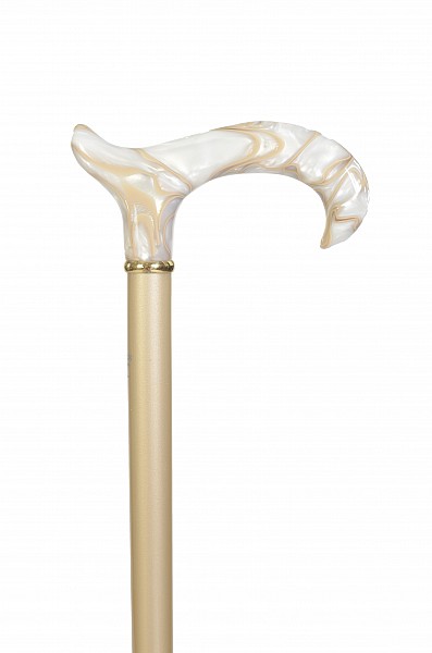 Vycházková hůl Gastrock White pearl