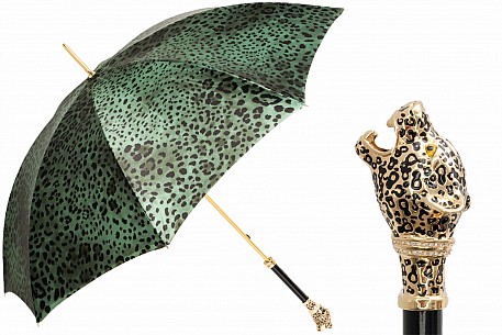 Deštník luxusní Pasotti Green Panther