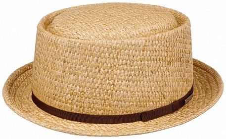 Letní klobouk Pork Pie Straw Stetson