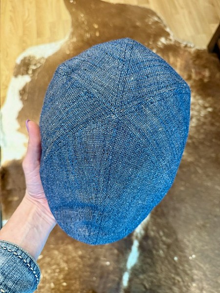 Bekovka Duck Cap Cotton/Linen Structure by Lierys