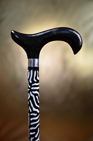 Vycházková hůl Zebra