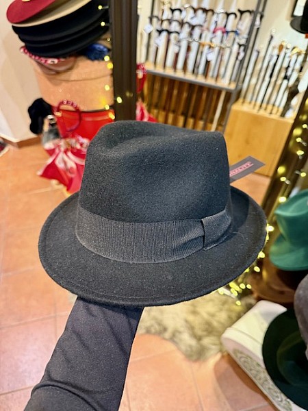 Klobouk plstěný na zimu Trilby