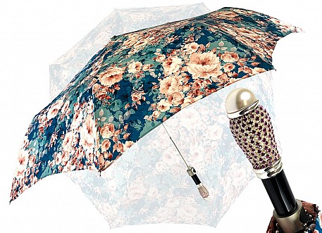 Deštník skládací luxusní il Marchesato Vintage Floral