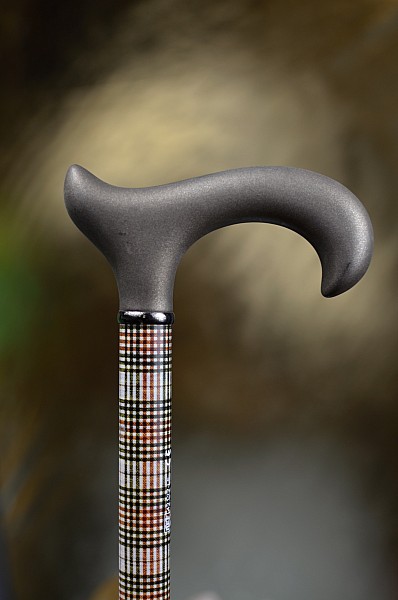 Vycházková hůl s nastavitelnou délkou Gastrock Tartan