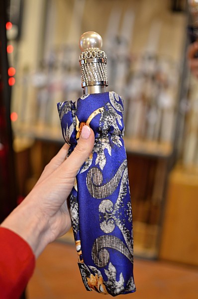 Deštník skládací luxusní il Marchesato Blue Antic