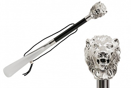 Luxusní postříbřená nazouvací lžíce Silver Lion Pasotti