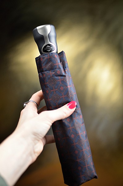 Deštník Bugatti Gran Turismo Gents Print Navy