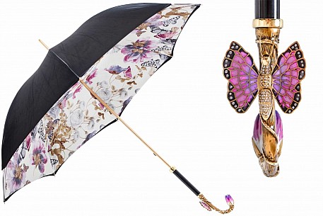 Deštník luxusní Pasotti Magic Butterfly