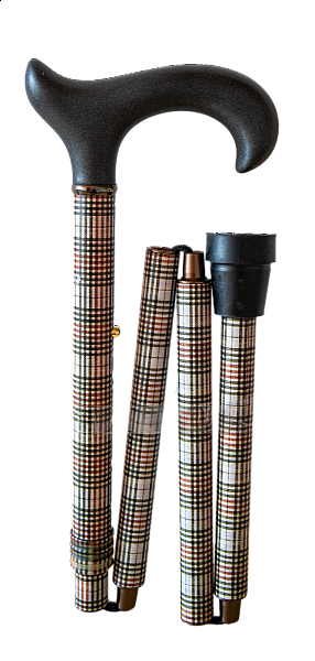 Skládací vycházková hůl Gastrock "Glencheck" (88-98 cm)