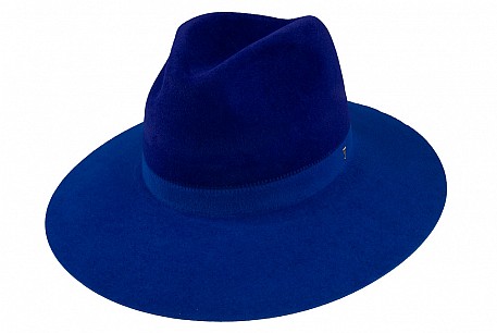 Fedora Duo Pastel Tonak modrý