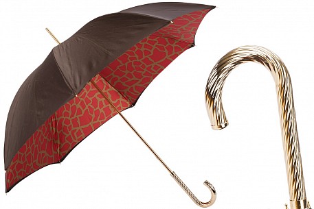 Deštník luxusní Pasotti Red Giraffe
