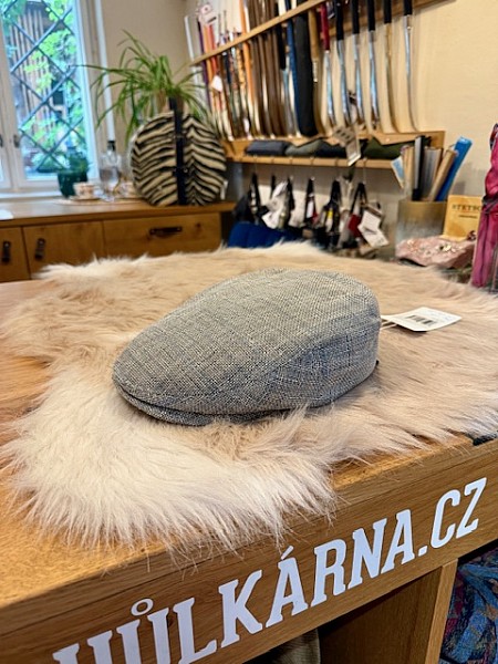 Bekovka Driver Cap Linen/Cotton Hopsack