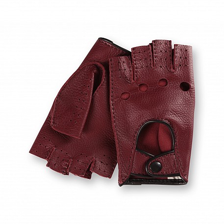 Prémiové kožené řidičské rukavice Ručně šité