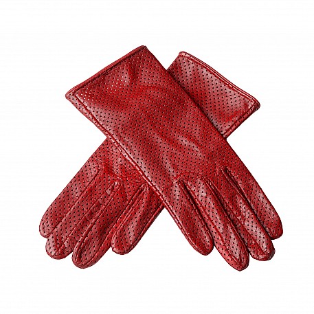 Kožené rukavice s perforací