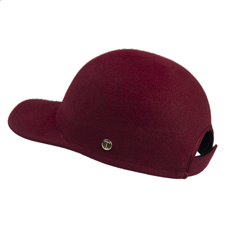 Plstěná BASEBALL čepice Tonak bordó