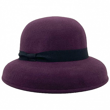 Klobouk dámský se šikmou střechou