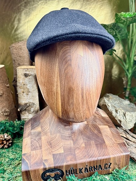 Bekovka Gatsby vlněná antracit