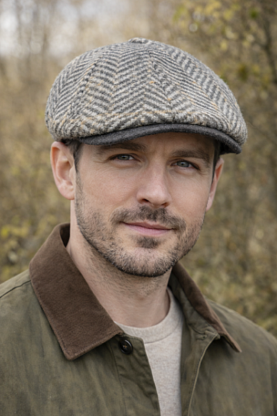 Bekovka pánská hnědá vlněná Safari