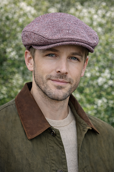 Bekovka pánská bordová golfka s klapkami