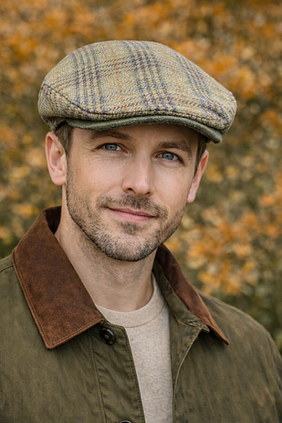 Bekovka pánská golfka zelená s klapkami