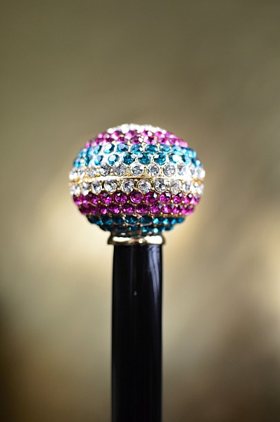 Vycházková luxusní hůl il Marchesato Glamour