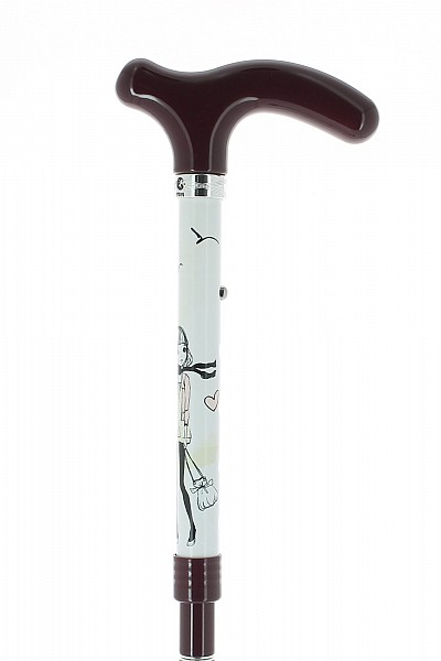 Vycházková hůl Fayet skládací Parisienne (83-93 cm)